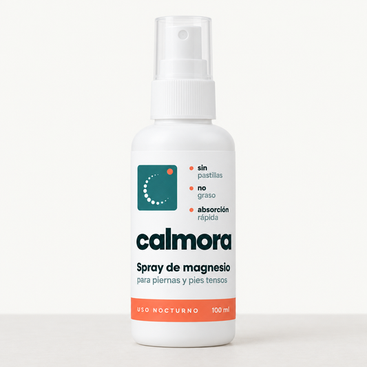 Calmora — Spray de magnesio para piernas y pies